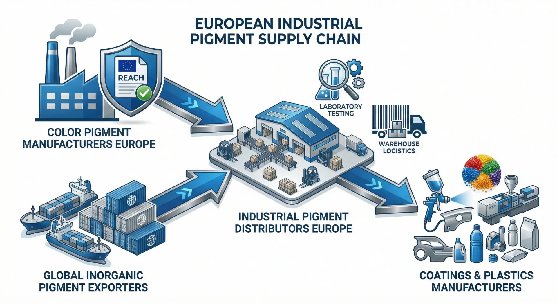How to Choose the Right Industrial Pigment Distributors in Europe?