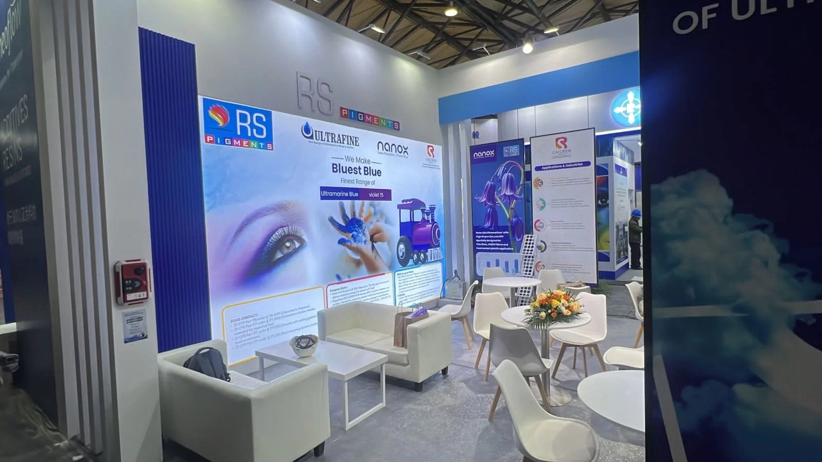RS Pigments team at the China pigment exhibition, November 2025